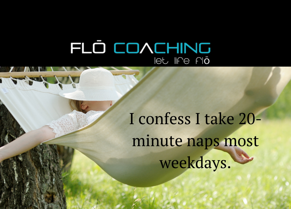 I Confess, I Take 20-Minute Naps Most Weekdays